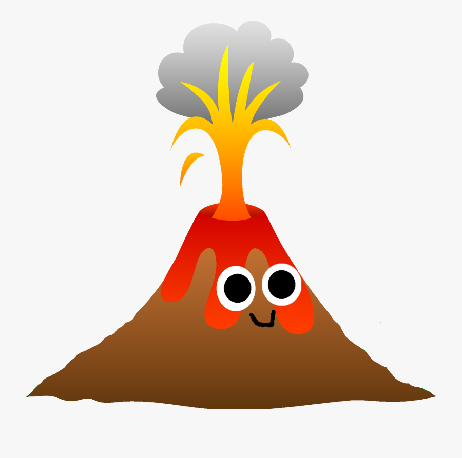 Volcano Png Image - Volcano For Kids, Transparent Clipart