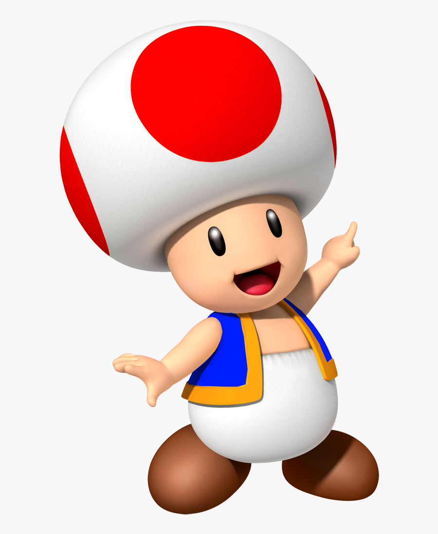 Toad Mario Play Boy Party Free Photo Png - Toad Mario Bros, Transparent Clipart