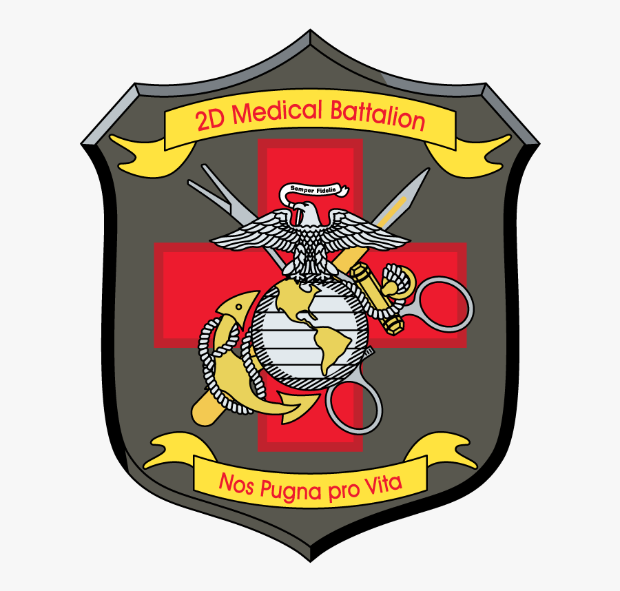 2d Medical Battalion Nos Pugna Pro Vita - 2d Medical Battalion Logo, Transparent Clipart