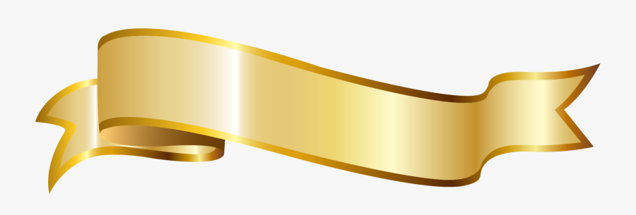 Golden Gold Ribbon Free Transparent Image Hd Clipart - Golden Ribbon Png Hd, Transparent Clipart