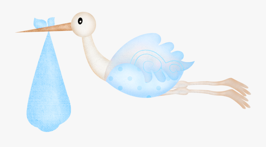 It`s A Girl - White Stork, Transparent Clipart