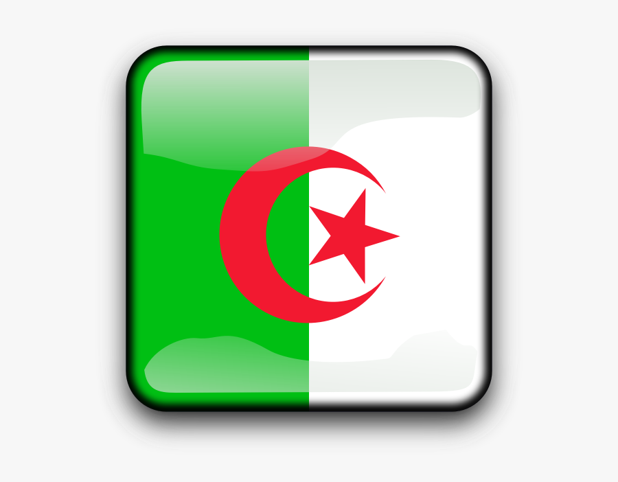 Clipart - Dz - Algeria Flag - Png Download , Png Download - Algeria Flag Png, Transparent Clipart