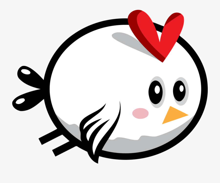 Pink Chicken Cliparts - Flappy Bird Game Sprite, Transparent Clipart