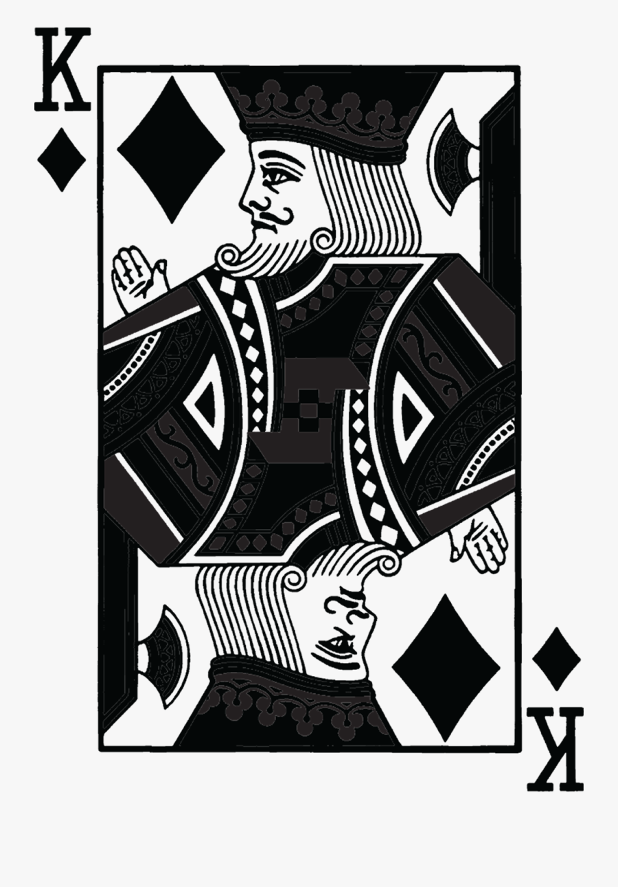 Black King Card - King Diamond Playing Card , Free ...