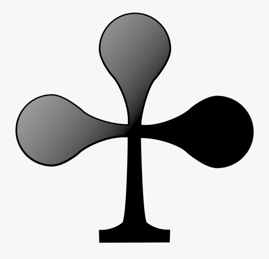 Monochrome Photography,symbol,line - Club Symbol Cards, Transparent Clipart
