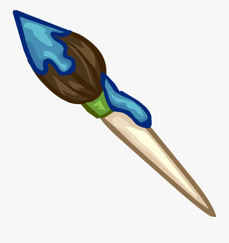 Paintbrush Clipart Art Class - Pincel Png, Transparent Clipart