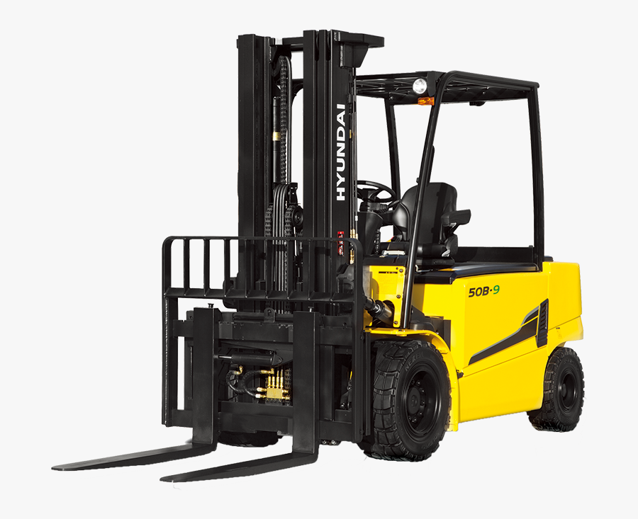 40,45,50 B-9 - Hyundai 45b 9 Forklift, Transparent Clipart