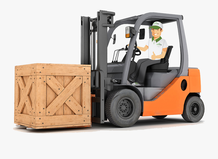Forklift Png1 - Overseas Removals - Bulldozer, Transparent Clipart