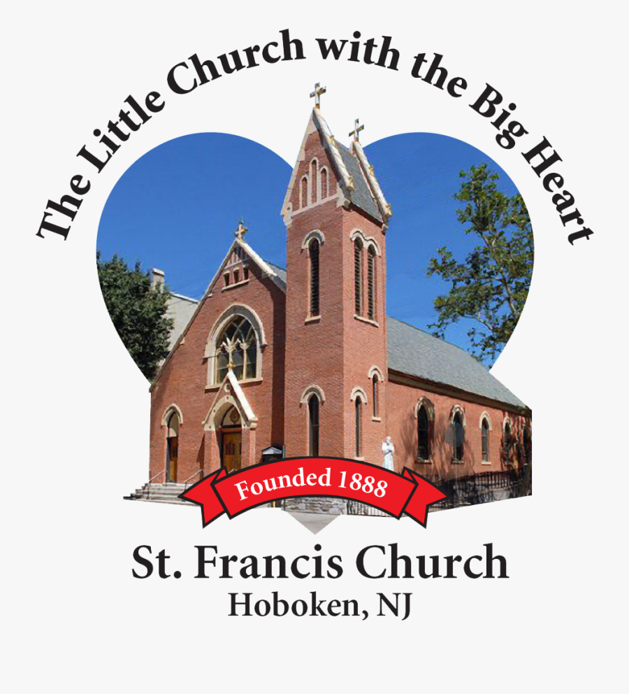 St Francis Church Hoboken - Little Church With A Big Heart, Transparent Clipart