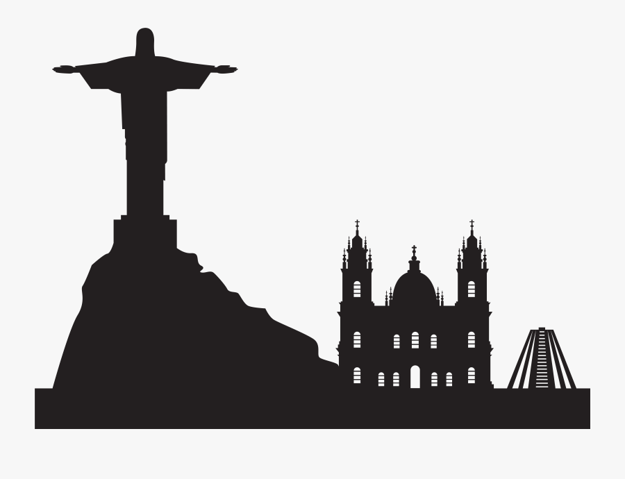 Rio Silhouette Png Clip - Rio De Janeiro Silhouette, Transparent Clipart