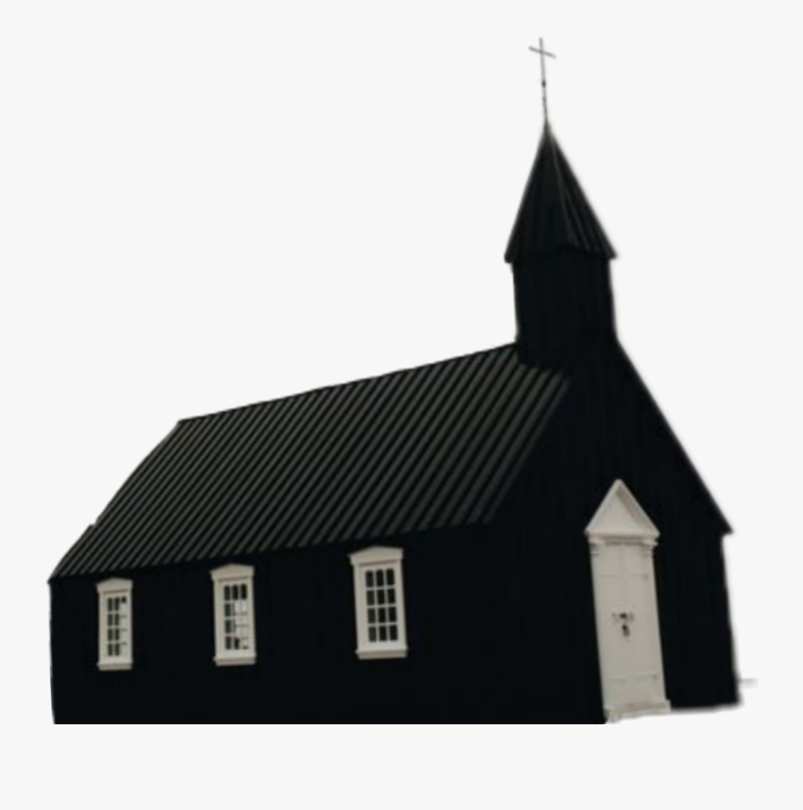 #church #gothic #goth #grunge #aesthetic #dark - Búðir, Transparent Clipart
