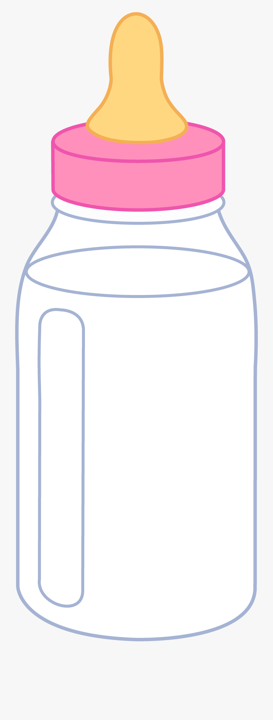 Cartoon Baby Bottle - Baby Bottles Clip Art Free, Transparent Clipart