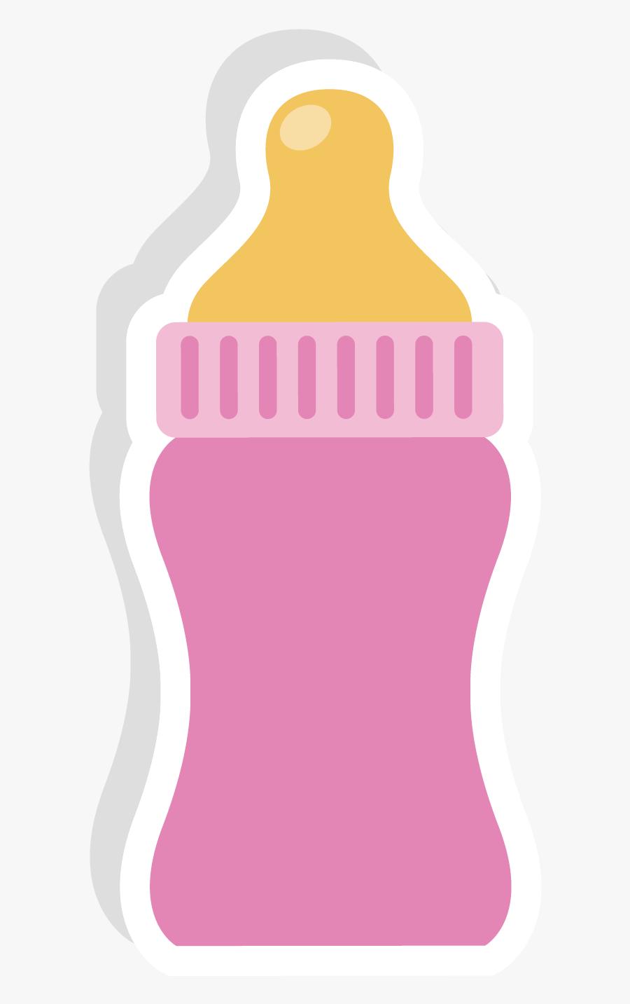 Baby Bottle Cartoon - Baby Bottle Cartoon Png, Transparent Clipart