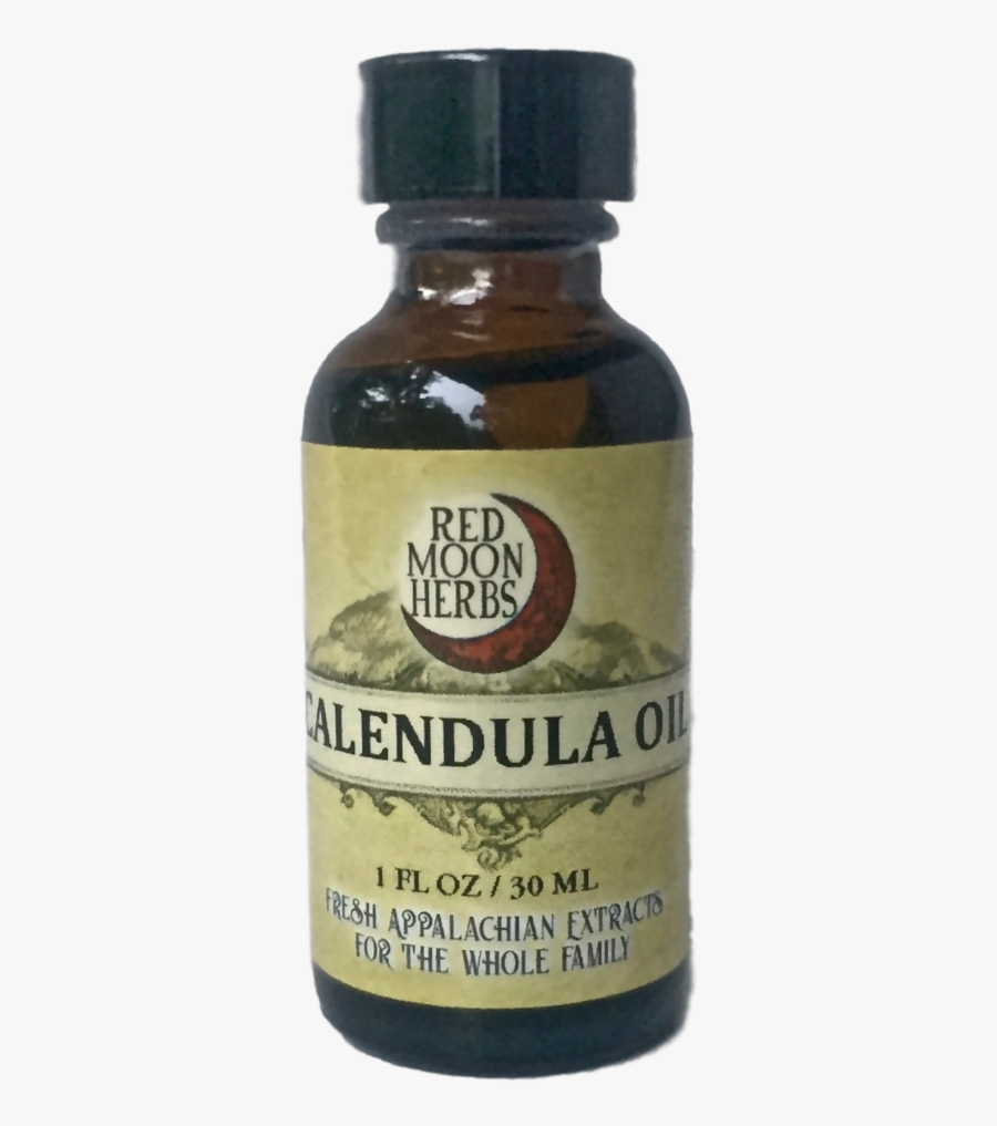 Clip Art Library Download Calendula Herbal Oil Moon - Poke Root Phytolacca Americana, Transparent Clipart