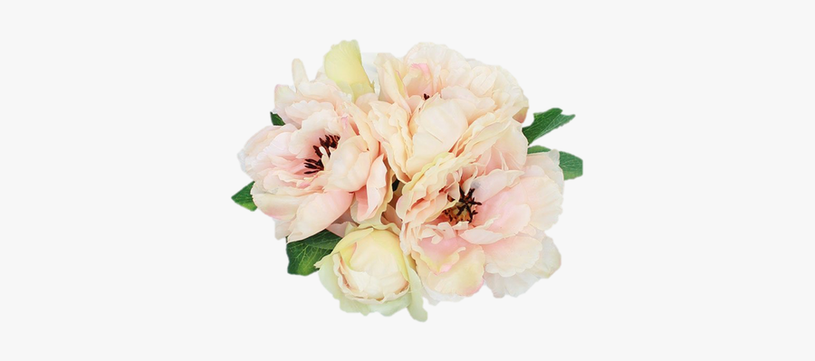 Clip Art Peony Wedding Bouquet - Garden Roses, Transparent Clipart