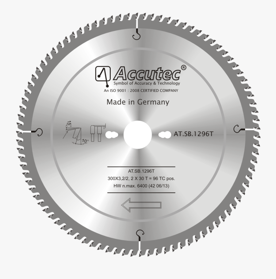 Acutech Panel Saw Blade, Transparent Clipart