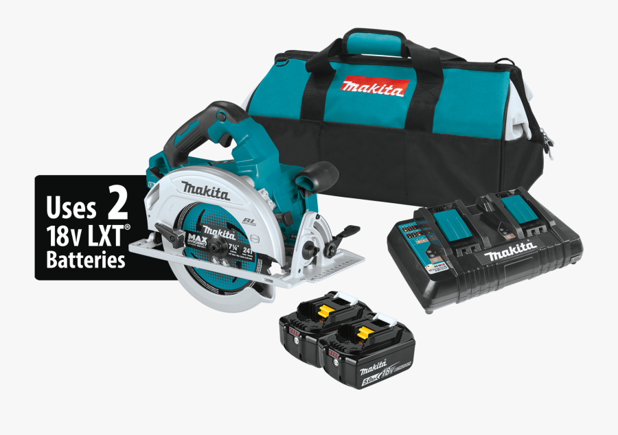 Xsh07ptu - Makita 7 1 2 Cordless Circular Saw, Transparent Clipart