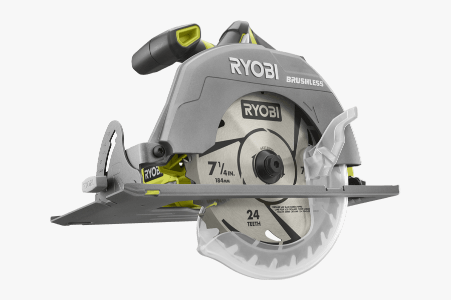Clip Art Ryobi Hand Saw - Ryobi Battery Skil Saw, Transparent Clipart