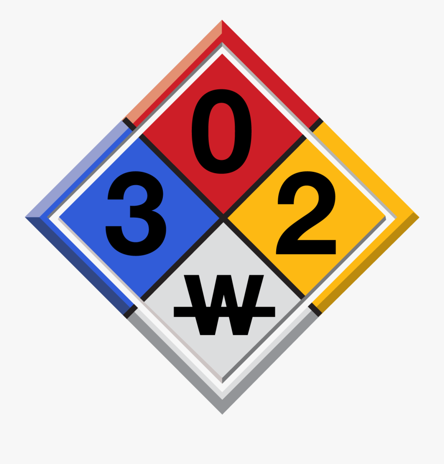 Nfpa 704 3 0 2, Transparent Clipart