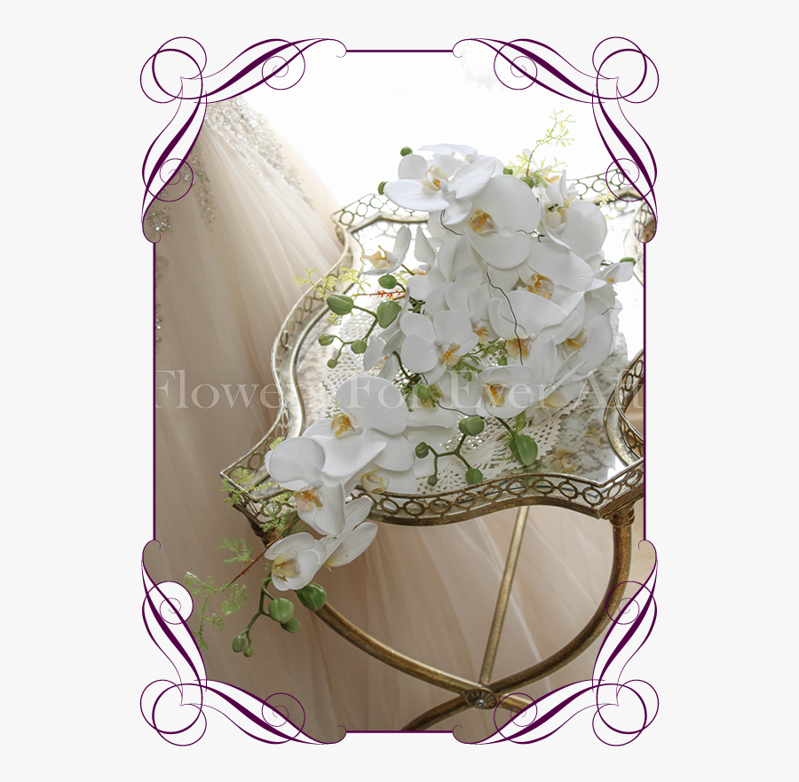 Transparent Wedding Flowers Png - Moth Orchid, Transparent Clipart