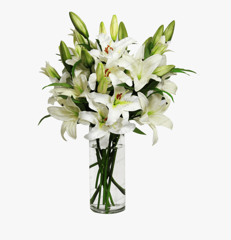 Flower Vase Png Image, Transparent Clipart