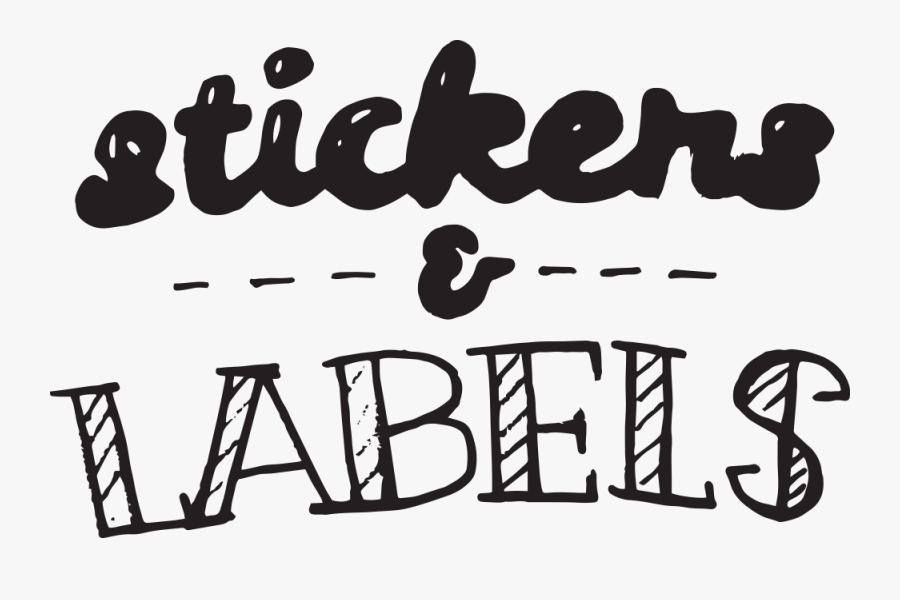 Stickers And Labels, Transparent Clipart