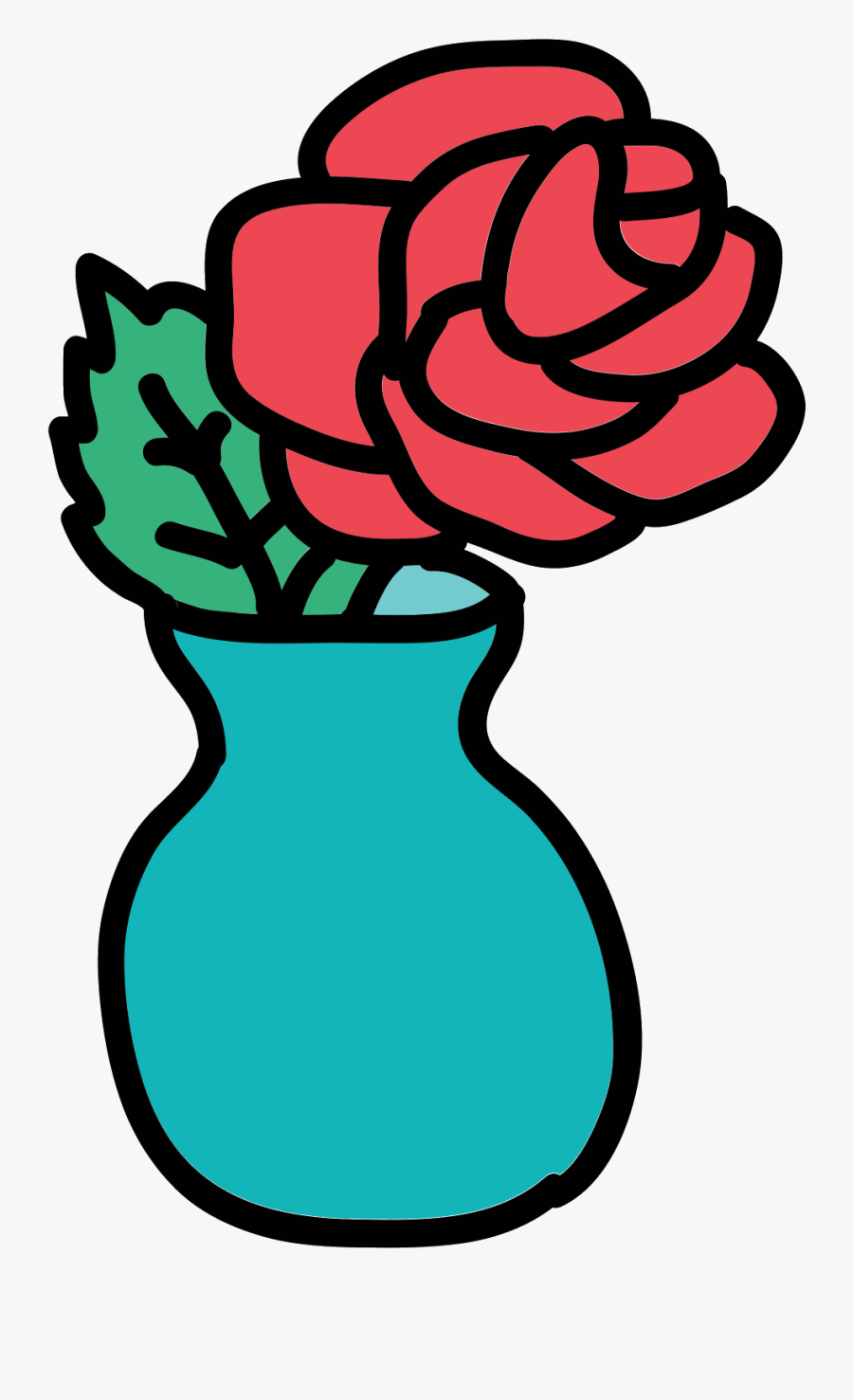 Flower Vase Icon - Imagenes De Jarron Animados, Transparent Clipart