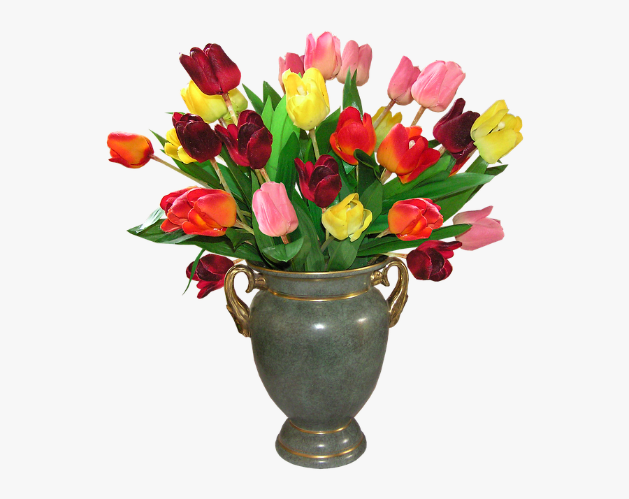 Transparent Flower Vase Png, Transparent Clipart