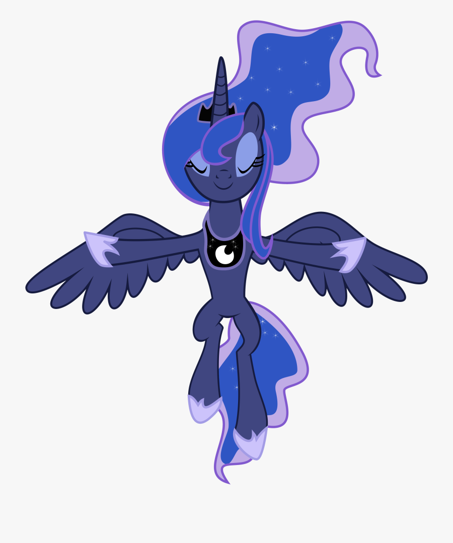 Luna Group Fan Club Page Clubs Mlp - Princess Luna Rising The Moon, Transparent Clipart