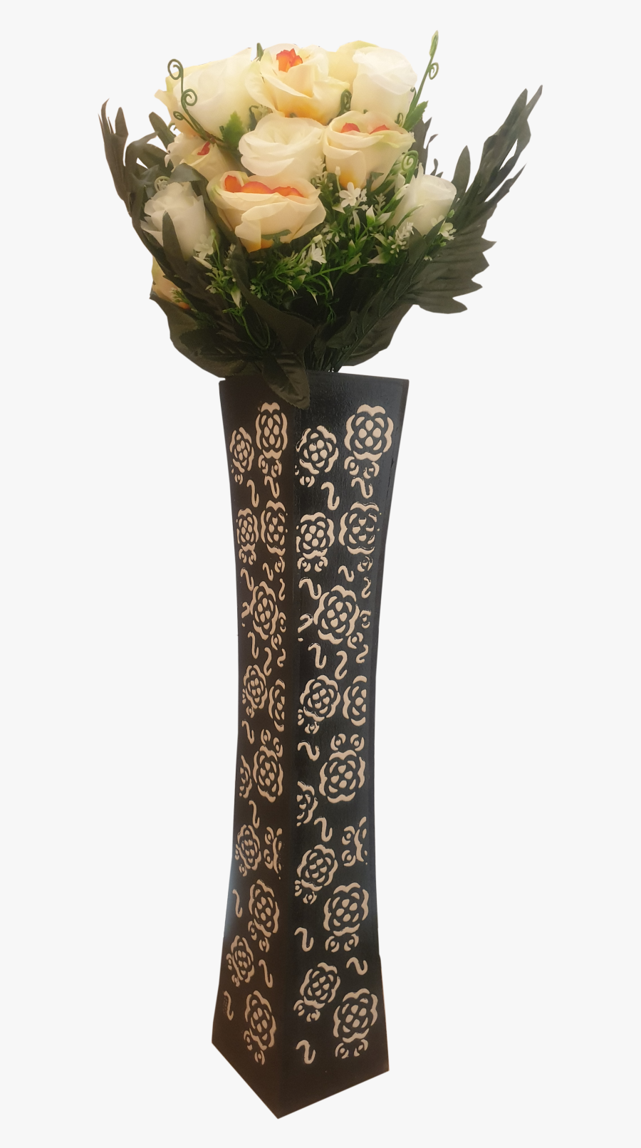 Transparent Modern Flower Clipart - Png Long Flower Vase, Transparent Clipart