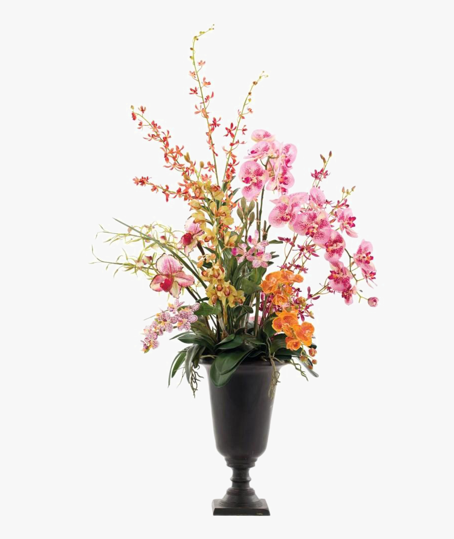 Transparent Background Flower Vase Png, Transparent Clipart
