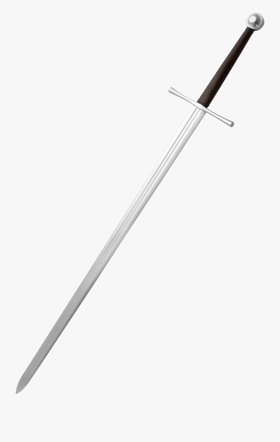 Transparent Clubs Clipart - White Sword, Transparent Clipart