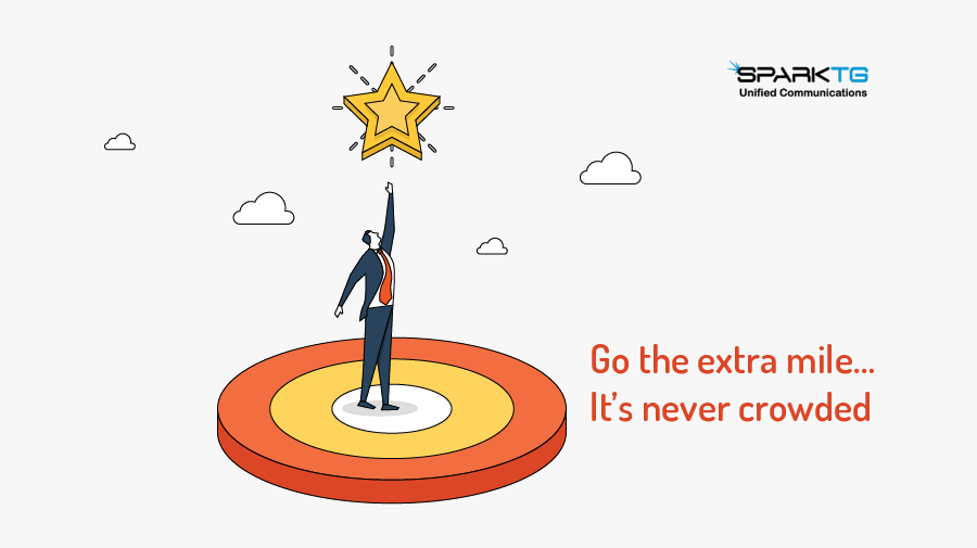 Sparktg Info Pvt Ltd - Extra Mile Clip Art, Transparent Clipart