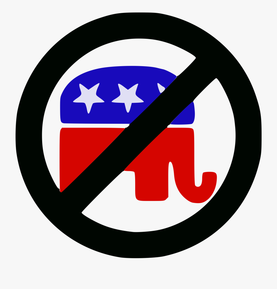 Republicans Clipart , Png Download - No Republicans, Transparent Clipart