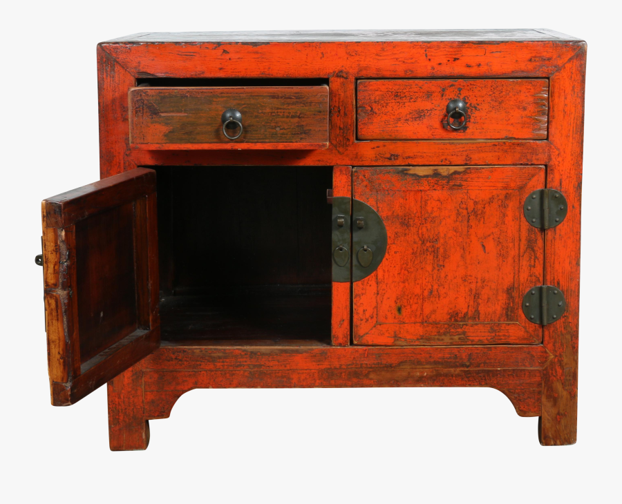 Png Library Library Oriental Orange Cabinet Cabinets - Sideboard, Transparent Clipart