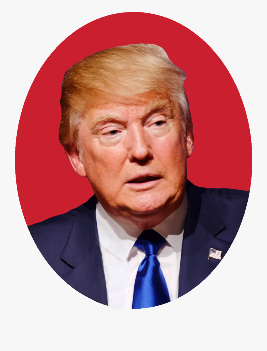 Republican United Trump National 2018 Us States Clipart - Donald Trump Face Circle, Transparent Clipart