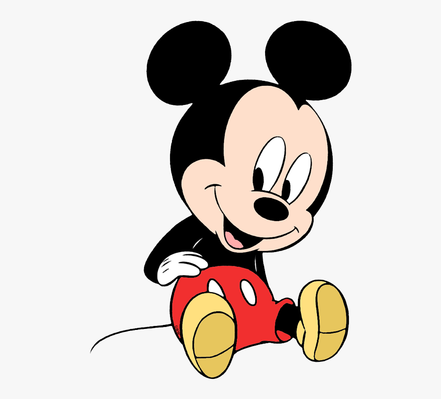 Transparent Baby Blocks Clipart - Baby Mickey Cute Png, Transparent Clipart