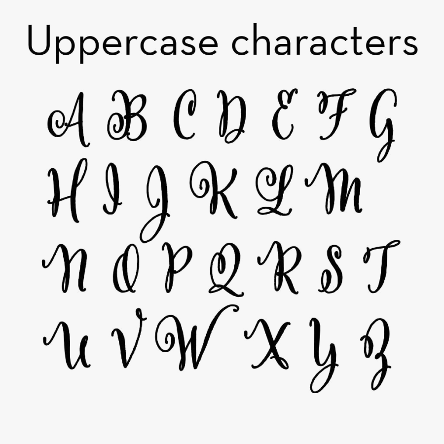 Calligraphy, Transparent Clipart