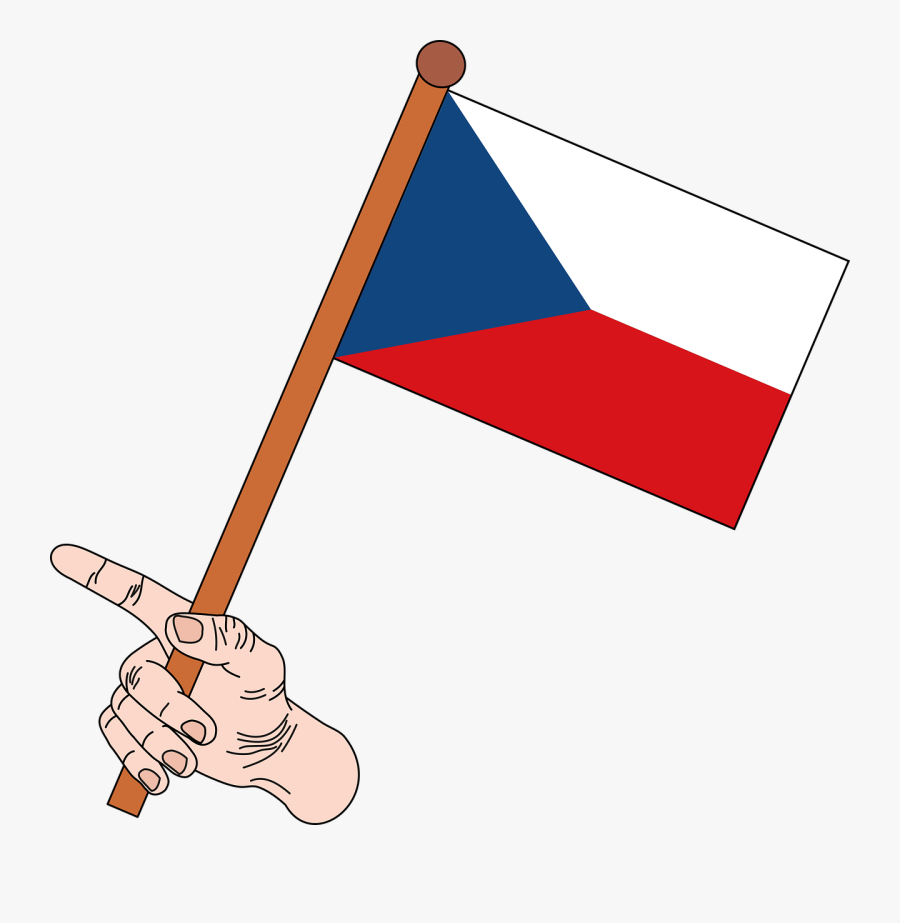 Flag Flag Of Czech Republic Czech Republic Free Picture - Flag Of Nepal Png, Transparent Clipart