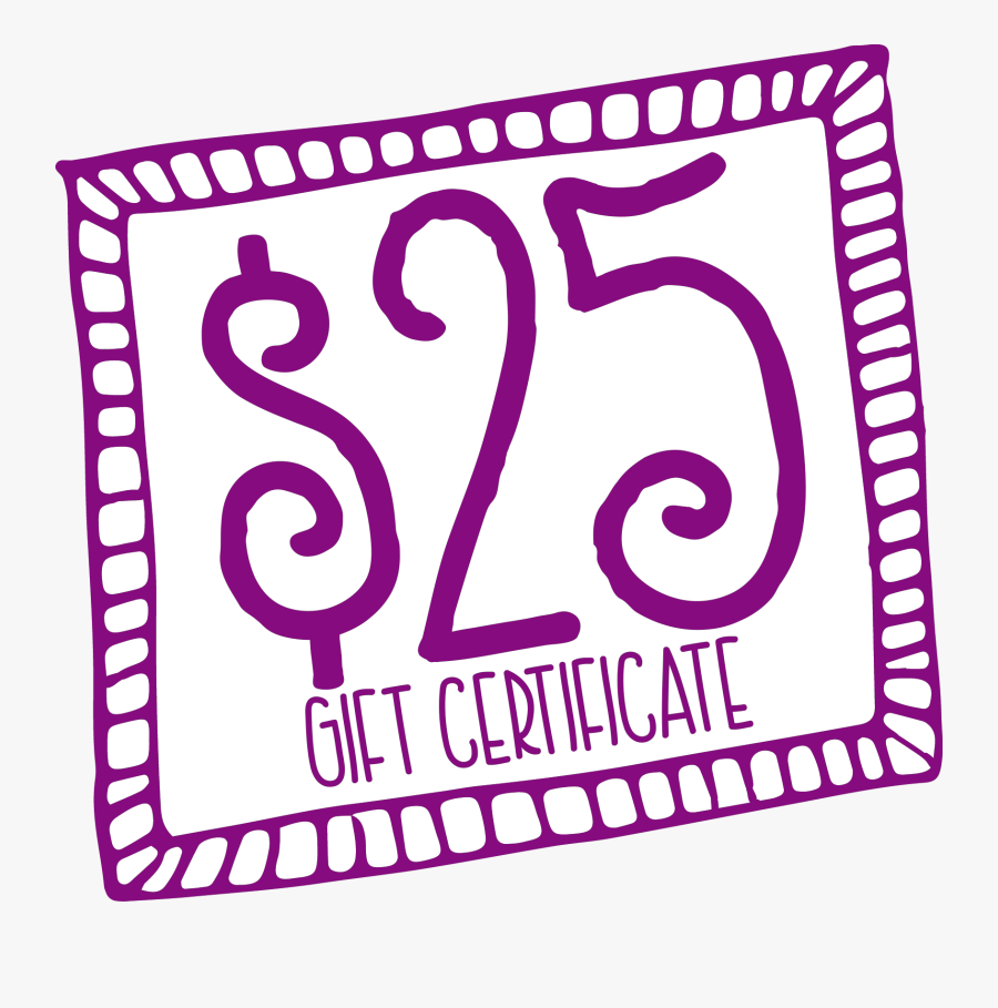 $100 Gift Certificate Clipart, Transparent Clipart