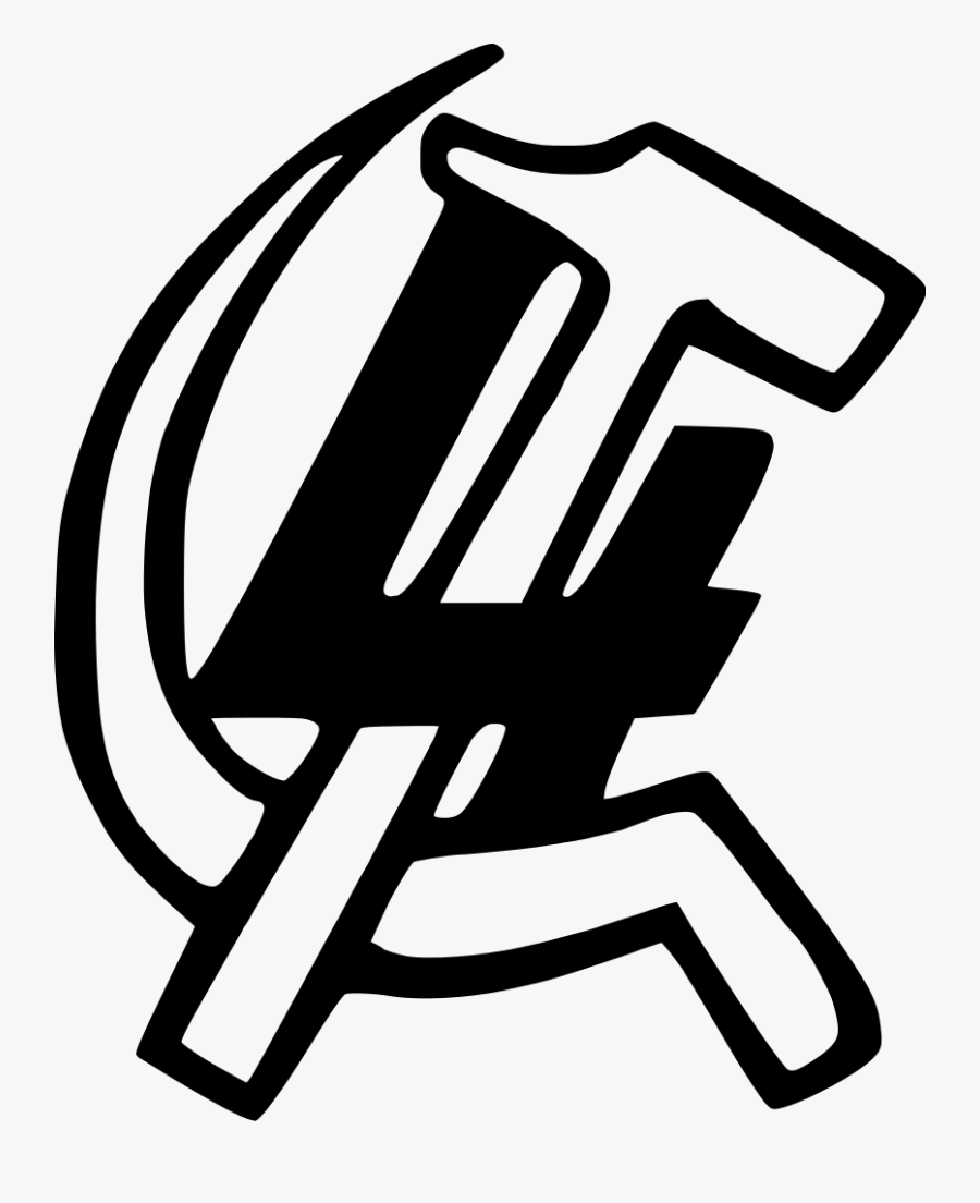 Hammer And Sickle With A 4, Transparent Clipart