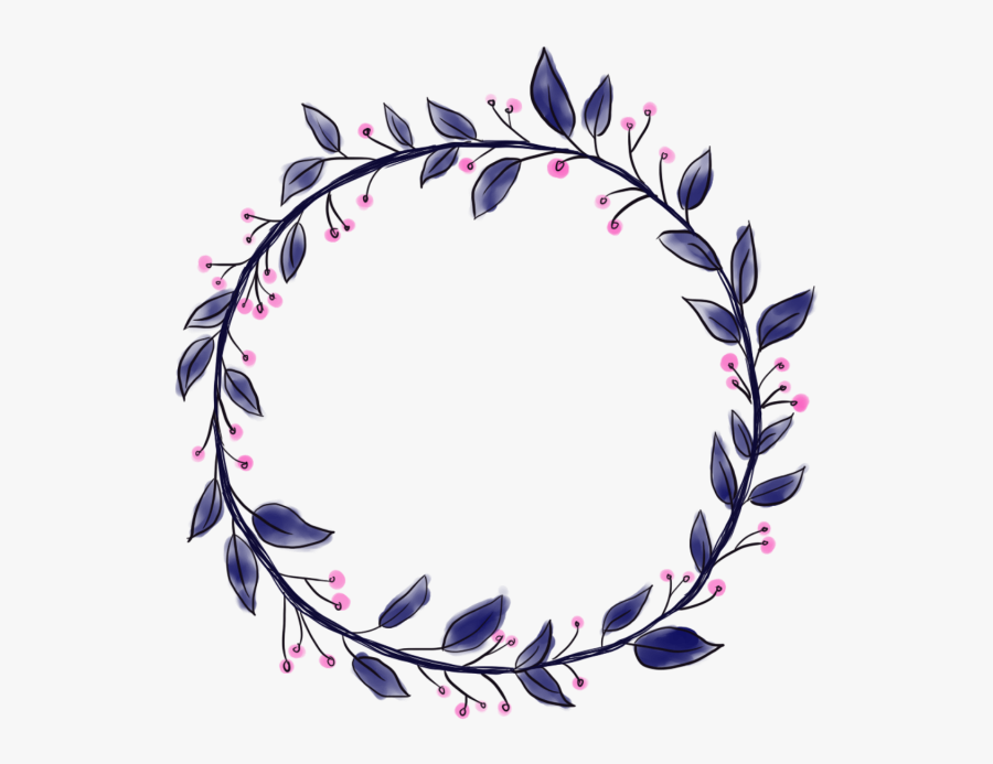 Circle Clipart Banner Transparent Flower Circle Border Free