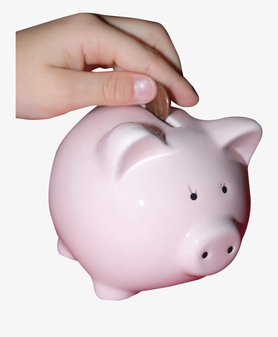 Piggy-bank - Bank, Transparent Clipart