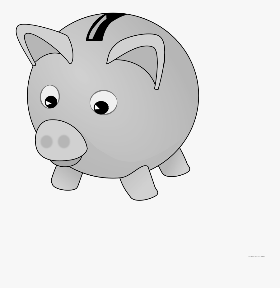 Fat Clipart Piggy Bank - Manualidades De Economia Domestica, Transparent Clipart