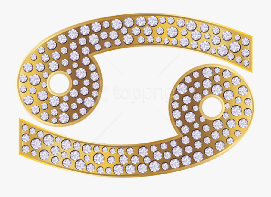 Free Png Download Cancer Zodiac Sign Gold Clipart Png - Zodiac Sign Cancer Transparent, Transparent Clipart