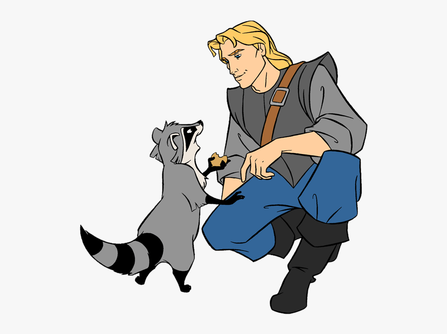 Free Download Meeko John Smith Clipart Meeko Captain - John Smith And Meeko, Transparent Clipart
