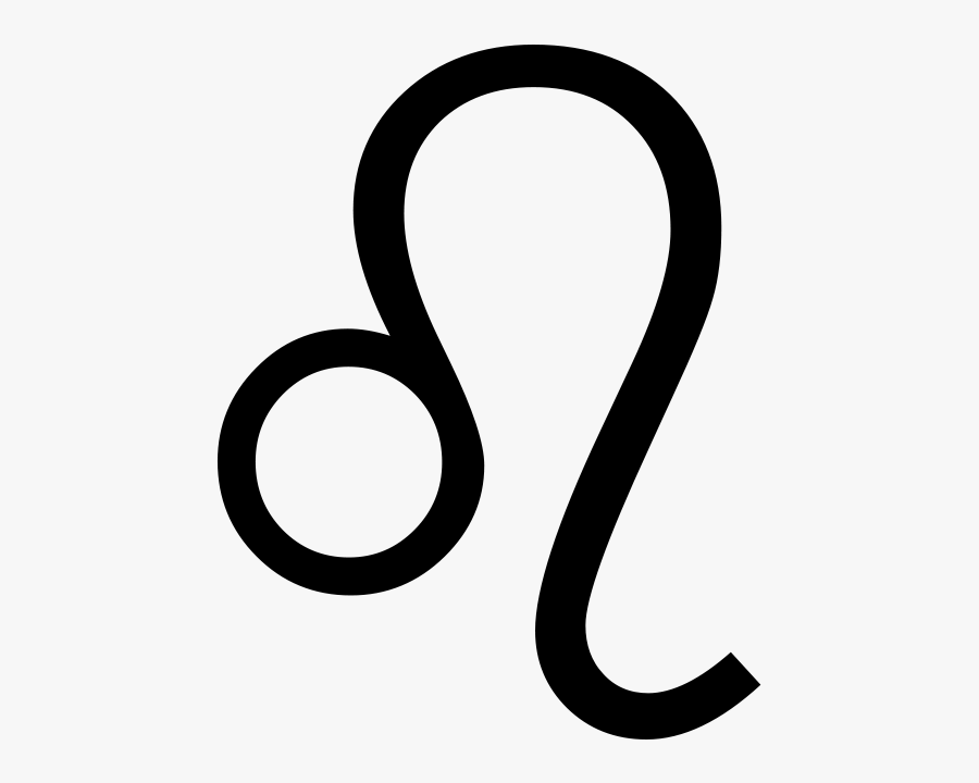 Leo Symbol, Transparent Clipart