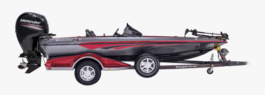 Bass Boat, Transparent Clipart