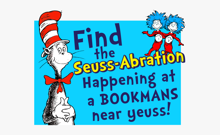 Seuss Party - Cat In The Hat, Transparent Clipart