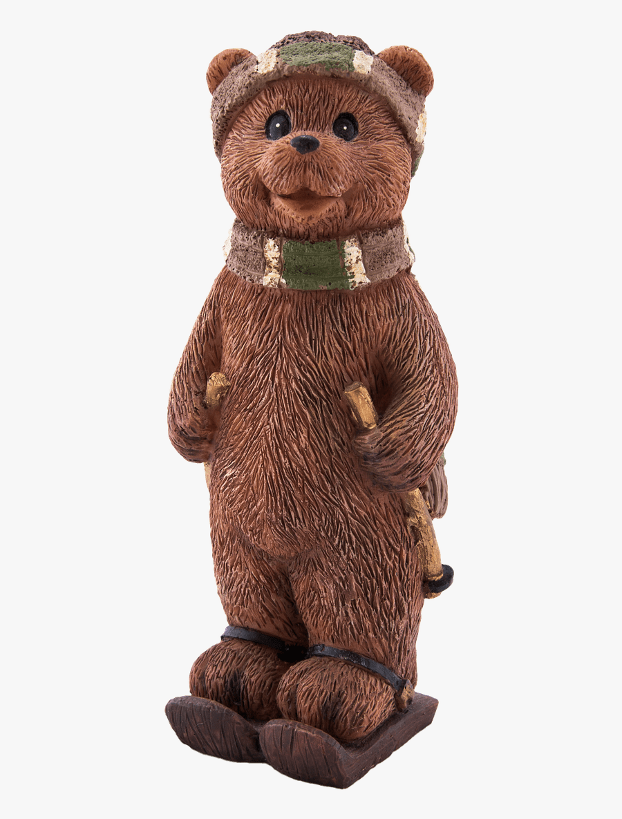 Bear Skiing Toy Clip Arts - El Hombre Y La Mujer Figuras De Barro, Transparent Clipart